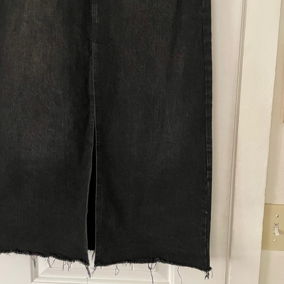 Habitual Black Midi Skirt Size 4/27 - Picture 2 of 8